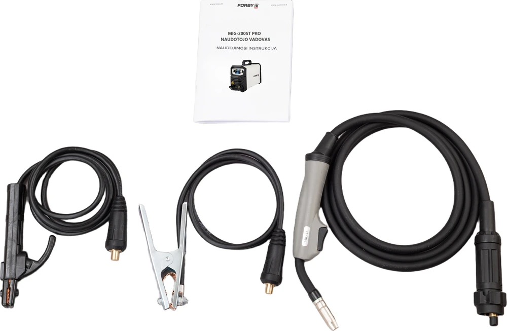 Suvirinimo pusautomatis FORBY® MIG 200ST PRO (200A - 60%) (sinerginis)