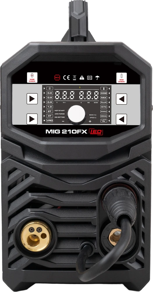Suvirinimo pusautomatis FORBY® MIG 210FX LED (200A) (sinerginis)