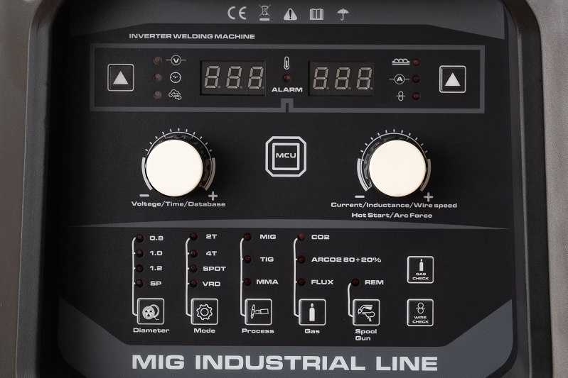Suvirinimo pusautomatis FORBY® MIG 300GL digital (sinerginis)