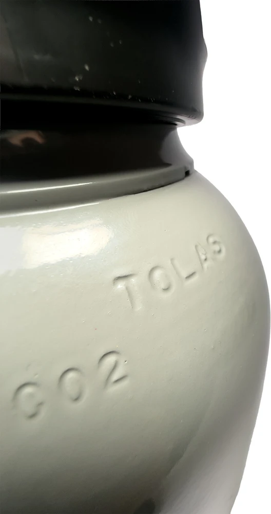 Tolas Gas Dujų balionas (EURO PH 250 BAR) (angliarūgštė CO₂) (užpildytas) - 10 l