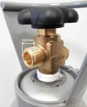Tolas Gas Dujų balionas (EURO PH 300 BAR) (MIX ArC18) (užpildytas Gaschema dujomis) - 10 l