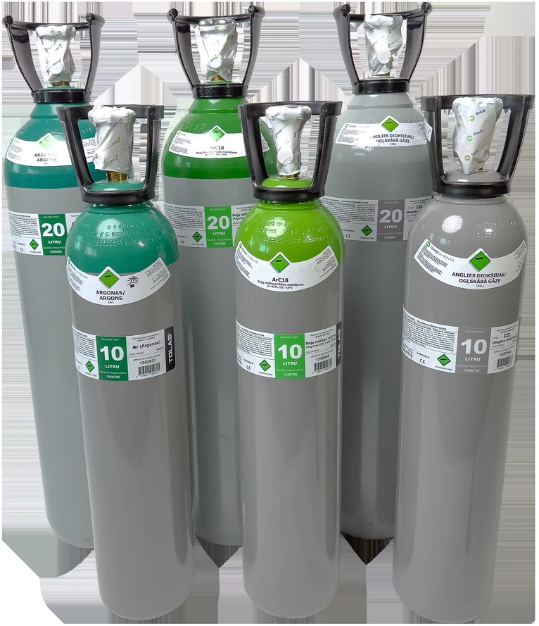 Tolas Gas Dujų balionas (EURO PH 300 BAR) (MIX ArC18) (užpildytas) - 8