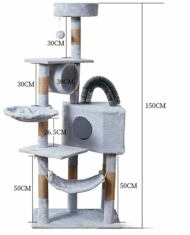 Kačių draskyklė 150cm