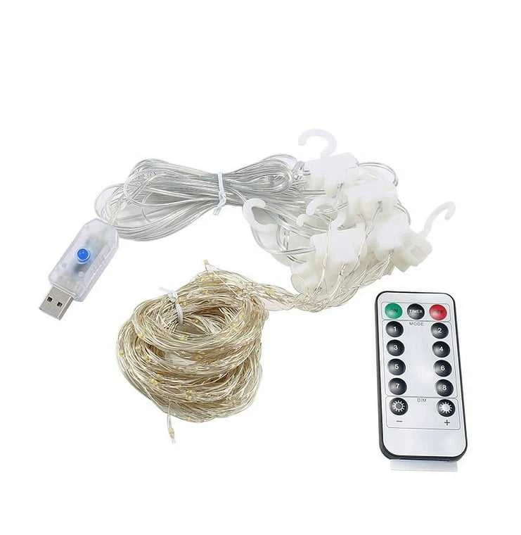 LED lempučių užuolaida (3m x 3m)