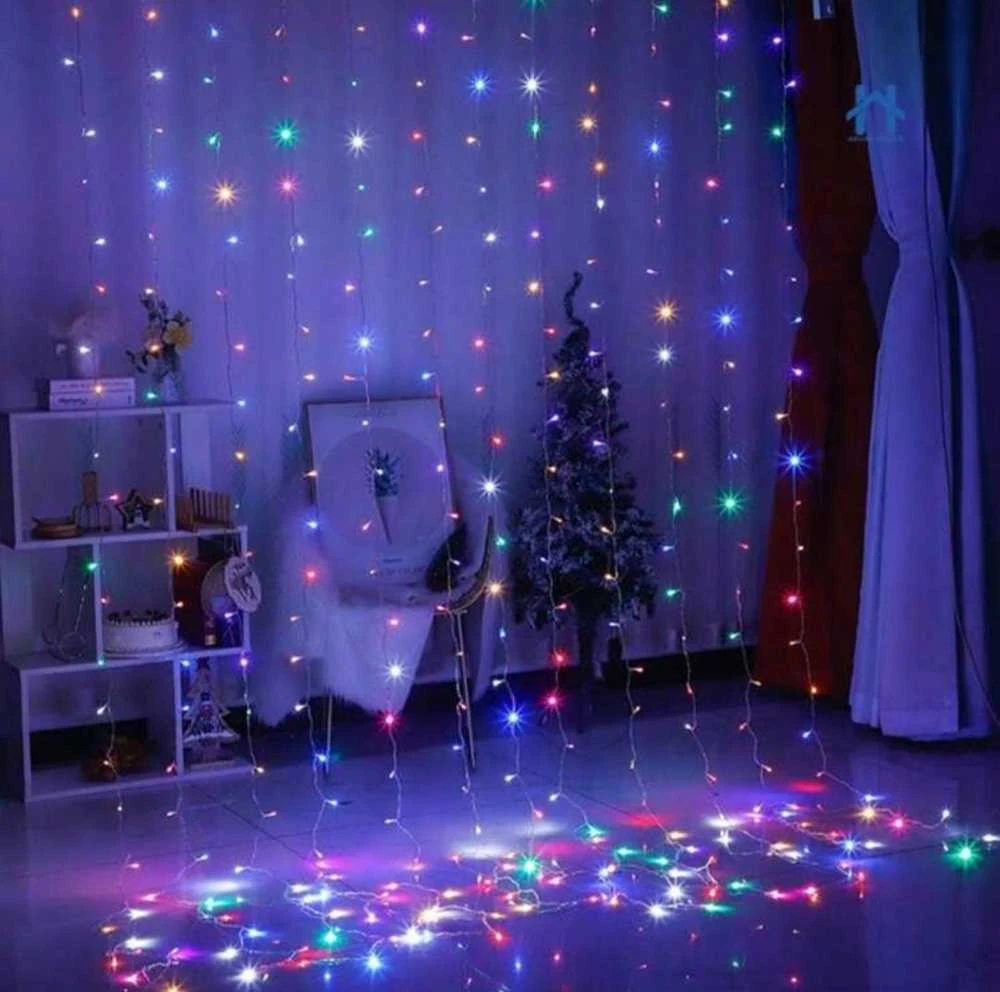 LED lempučių užuolaida (3m x 3m)
