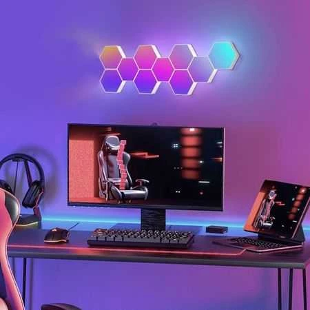 Led Šviestuvas Šešiakampis 8vnt