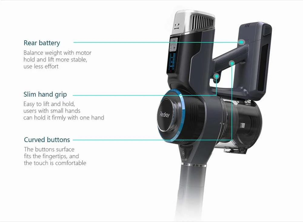 Belaidis dulkių siurblys RedKey F10