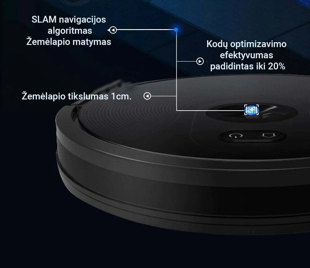 Dulkių siurblys - robotas ABIR X6 aprašymas - Prekės nuotrauka
