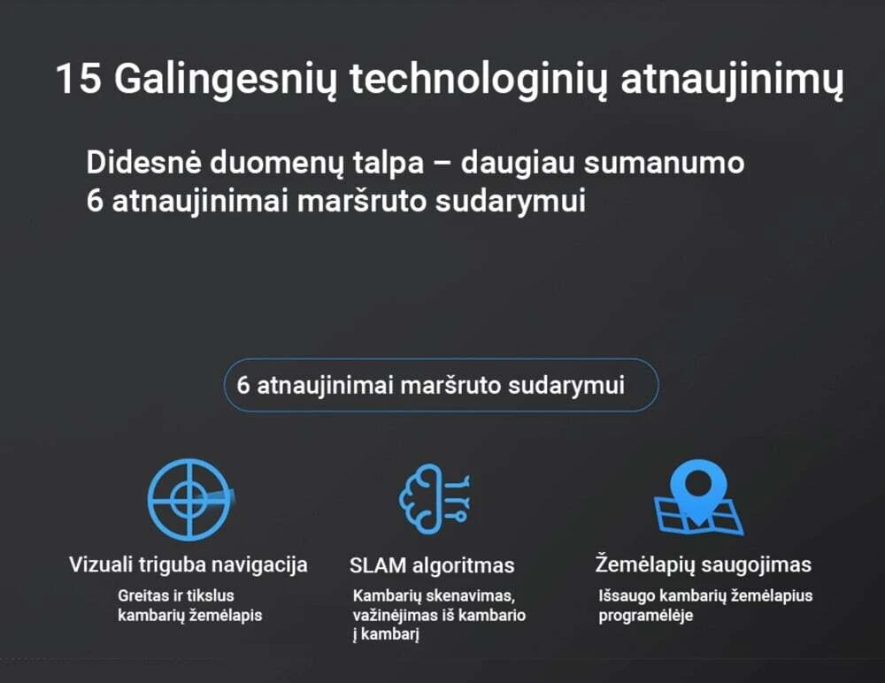Dulkių siurblys - robotas ABIR X6 aprašymas - Prekės nuotrauka