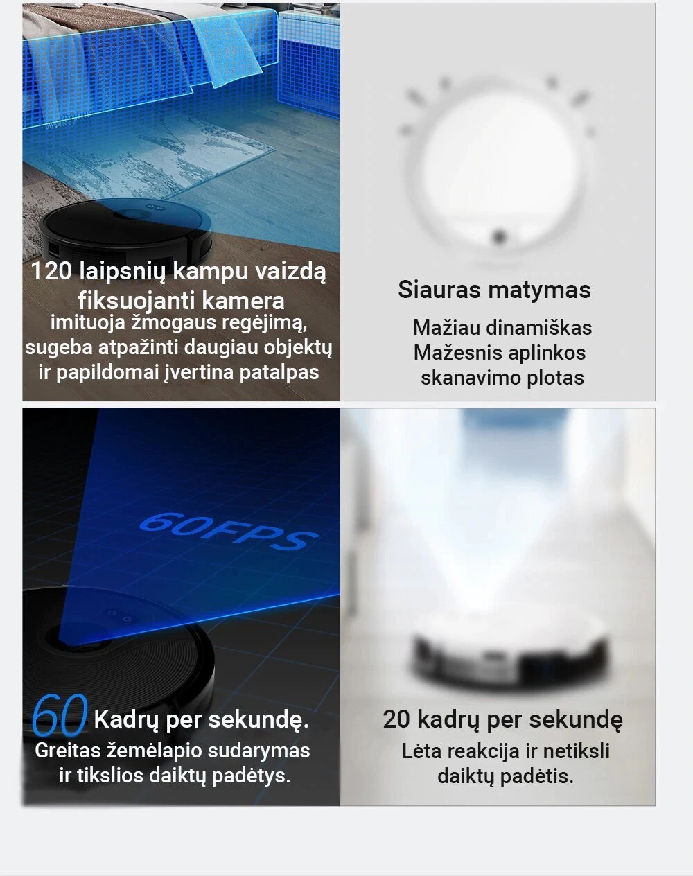 Dulkių siurblys - robotas ABIR X6 aprašymas - Prekės nuotrauka