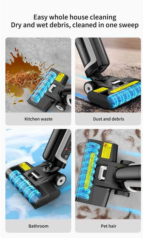 Dulkių siurblys Grindų plovimo siurblys Redkey W12SE