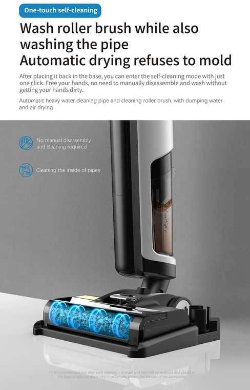 Dulkių siurblys Grindų plovimo siurblys Redkey W12SE