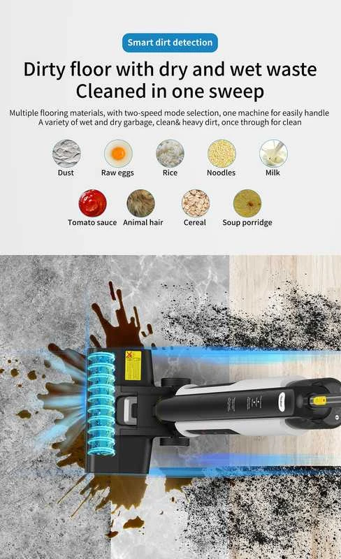 Dulkių siurblys Grindų plovimo siurblys Redkey W12SE
