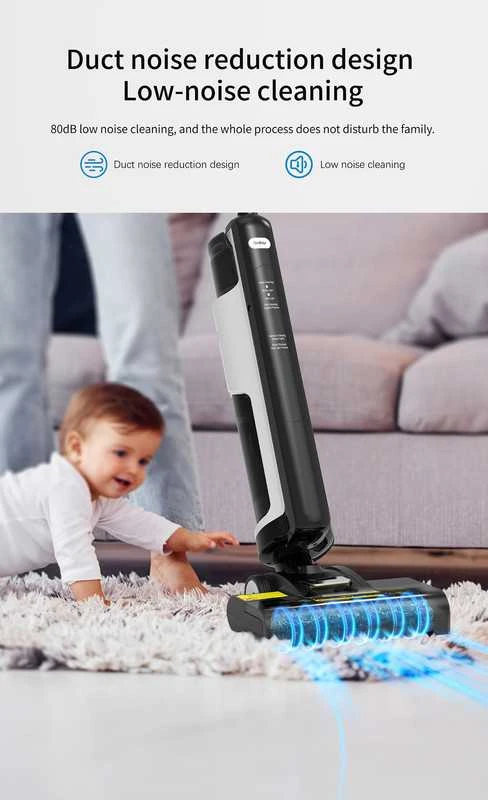 Dulkių siurblys Grindų plovimo siurblys Redkey W12SE