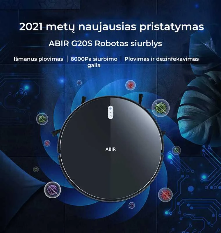 Dulkių siurblys - robotas ABIR G20S