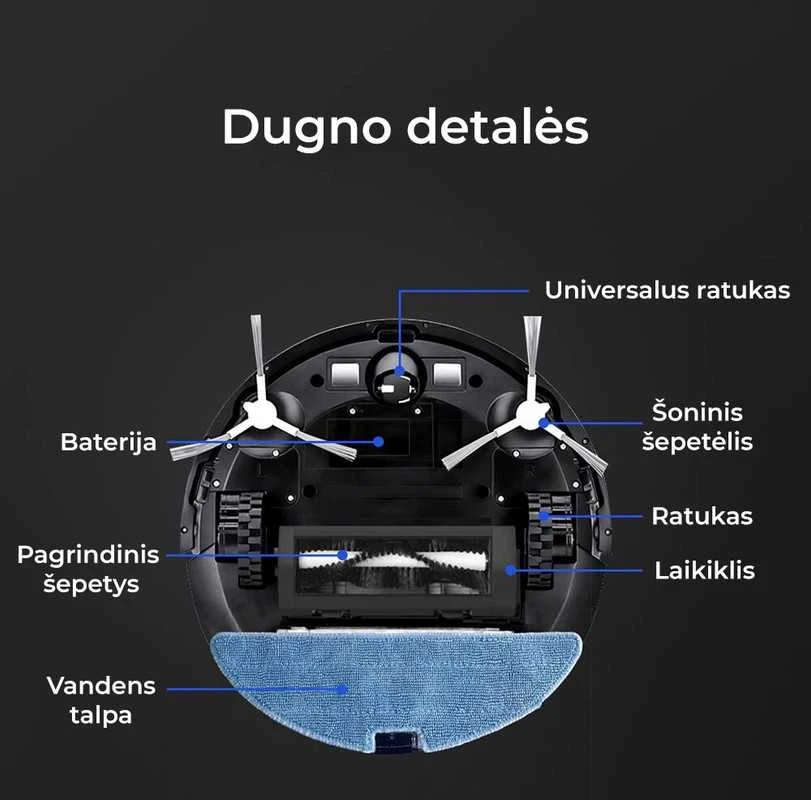 Dulkių siurblys - robotas ABIR G20S