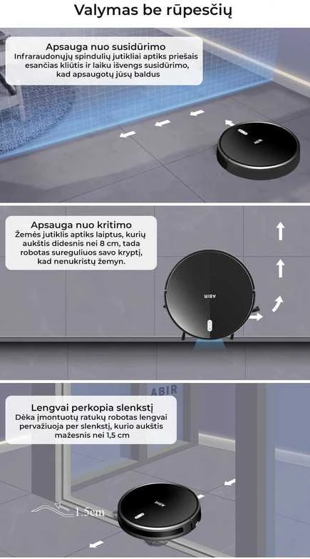 Dulkių siurblys - robotas ABIR G20S