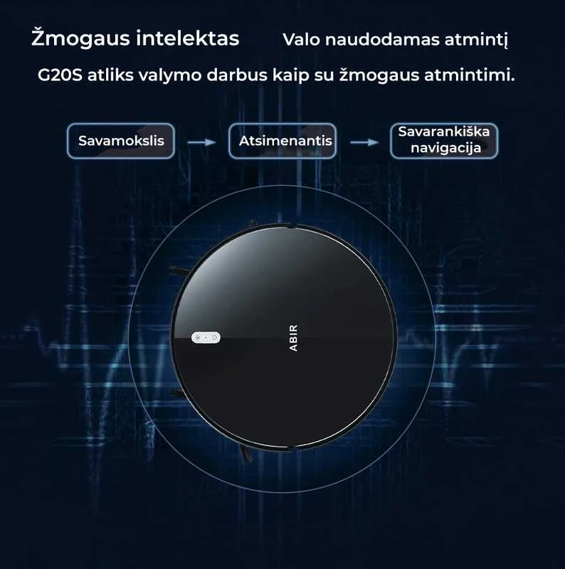 Dulkių siurblys - robotas ABIR G20S