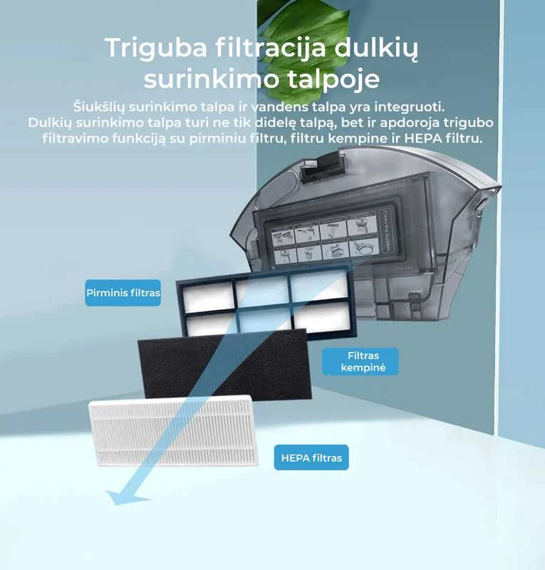Dulkių siurblys - robotas ABIR G20S