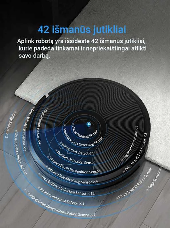 Dulkių siurblys - robotas ABIR X6