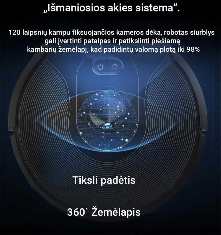 Dulkių siurblys - robotas ABIR X6