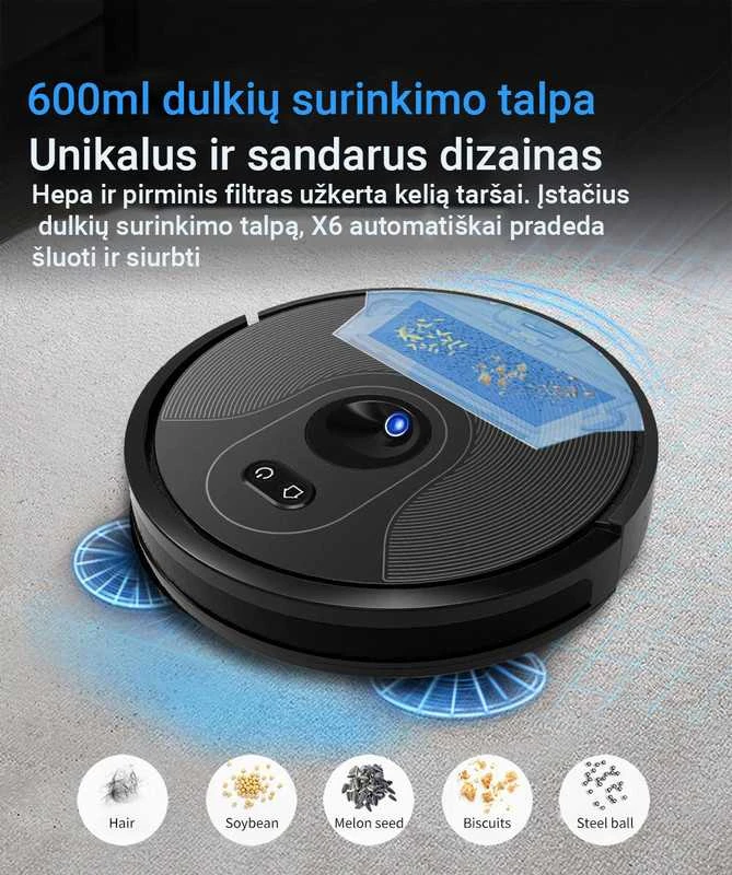Dulkių siurblys - robotas ABIR X6