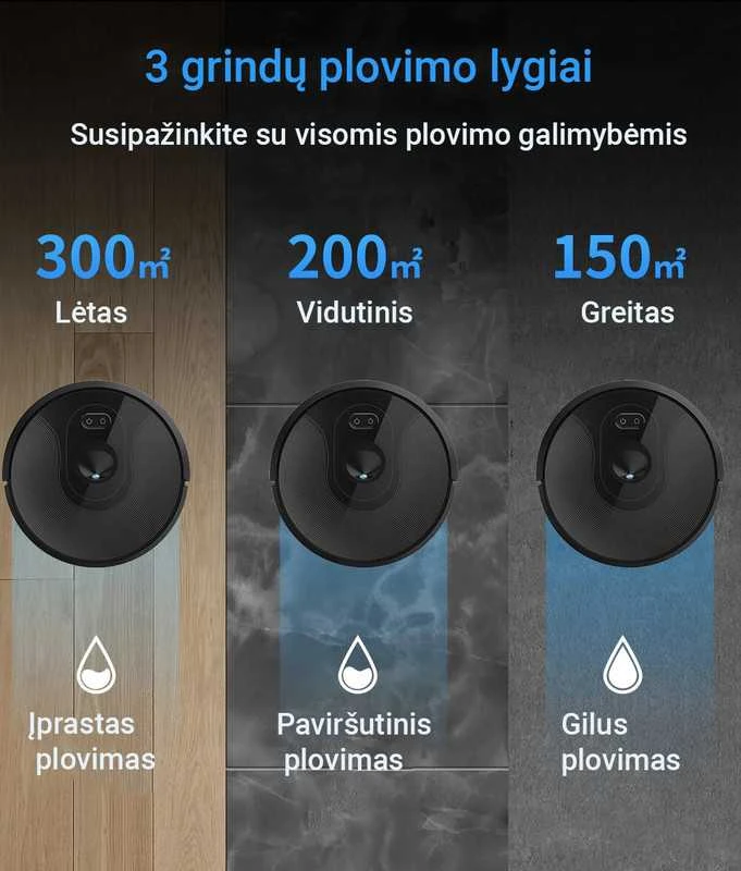 Dulkių siurblys - robotas ABIR X6