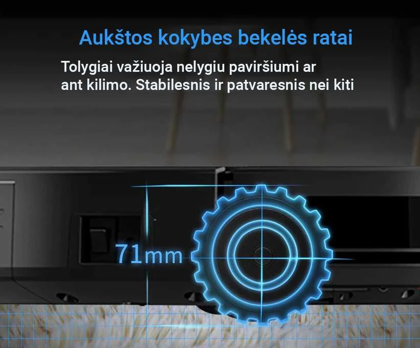 Dulkių siurblys - robotas ABIR X6