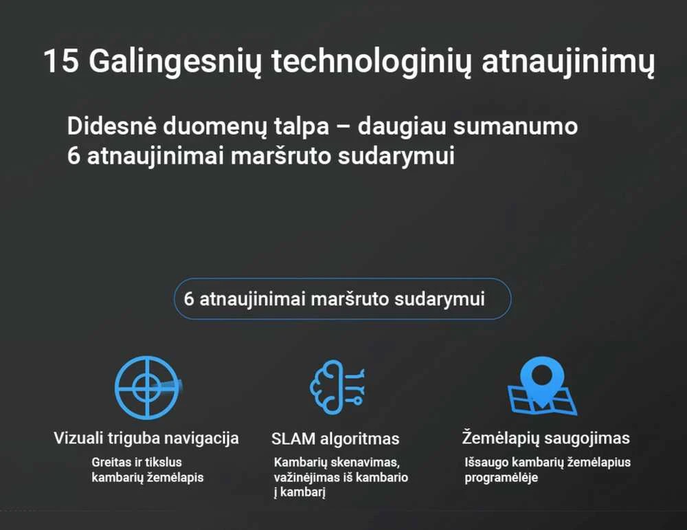 Dulkių siurblys - robotas ABIR X6