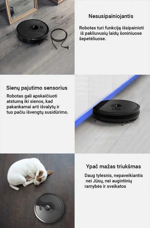 Dulkių siurblys - robotas ABIR X6