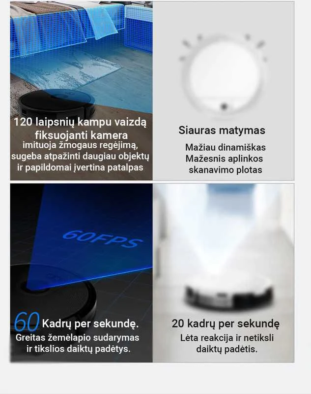 Dulkių siurblys - robotas ABIR X6