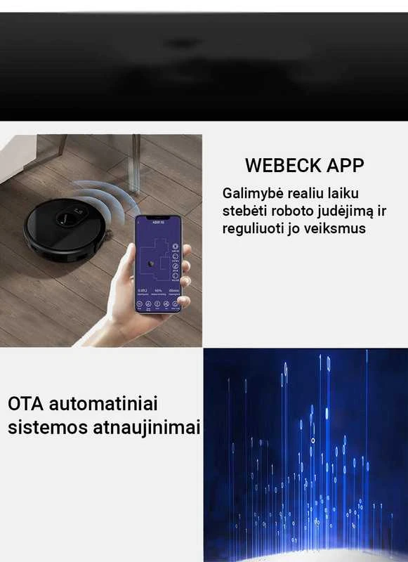 Dulkių siurblys - robotas ABIR X6