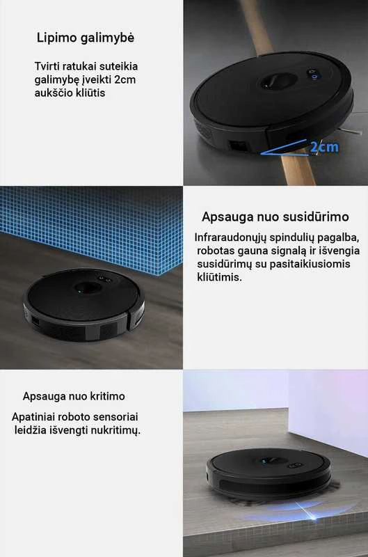 Dulkių siurblys - robotas ABIR X6