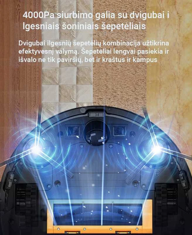 Dulkių siurblys - robotas ABIR X6