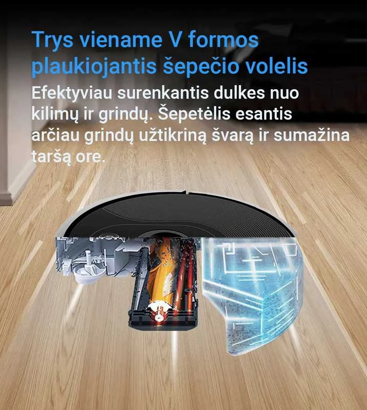 Dulkių siurblys - robotas ABIR X6