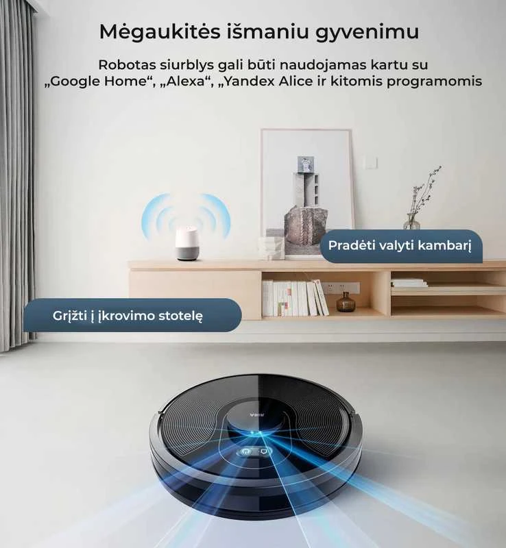 Dulkių siurblys - robotas ABIR X8