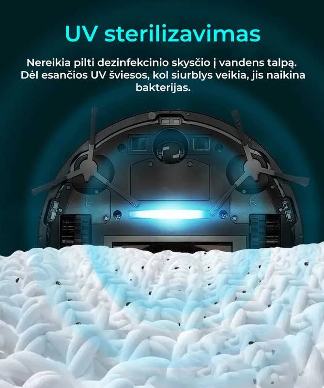 Dulkių siurblys - robotas ABIR X8