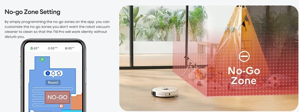 Dulkių siurblys - robotas Ultenic T10 Pro