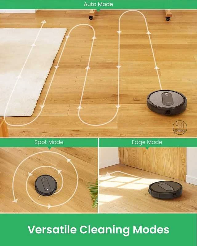 Dulkių siurblys - robotas   Vactidy V9, Juodos spalvos