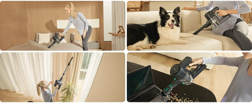Dulkių siurblys-šluota Vactidy V9