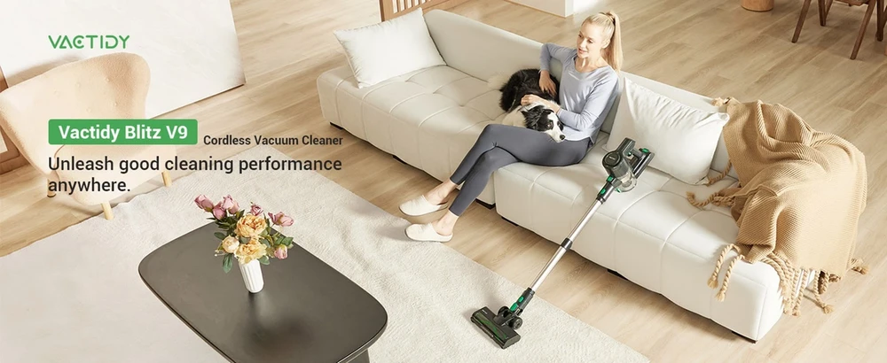 Dulkių siurblys-šluota Vactidy V9