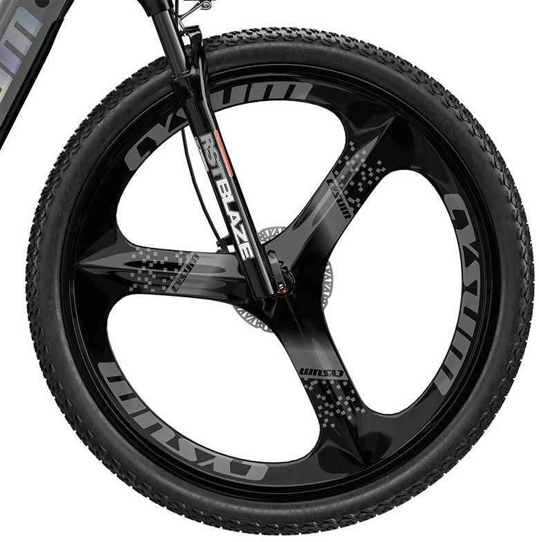 Elektrinis dviratis Cysum M520, 29", 500W, 14Ah LG, juodas