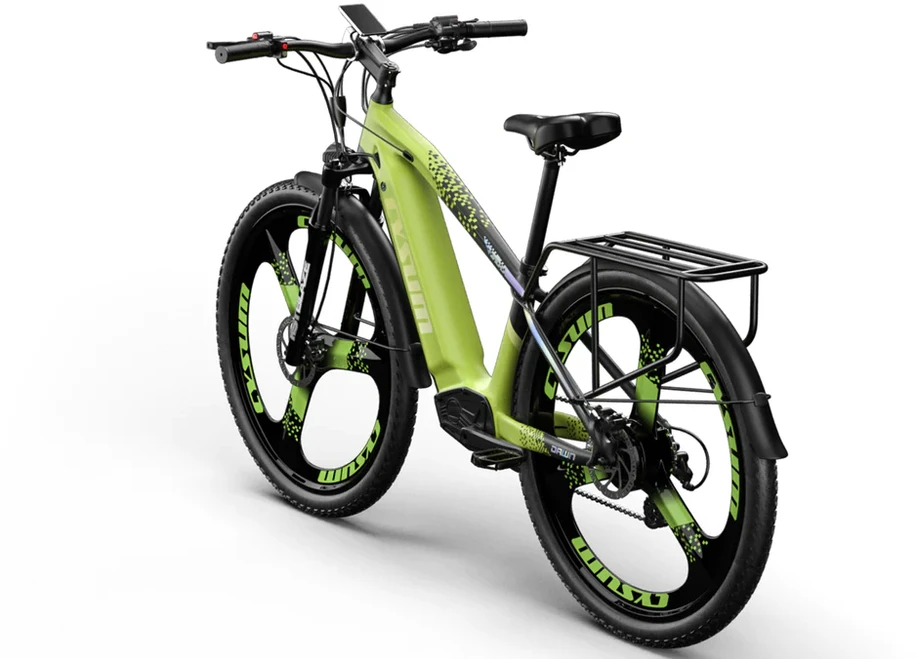 Elektrinis dviratis Cysum M520, 29", 500W, 14Ah LG, žalias