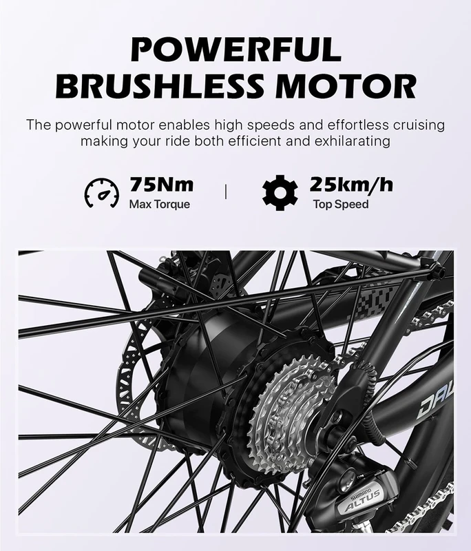 Elektrinis dviratis Cysum Speedy, 27,5", 500W, 14Ah, pilkas