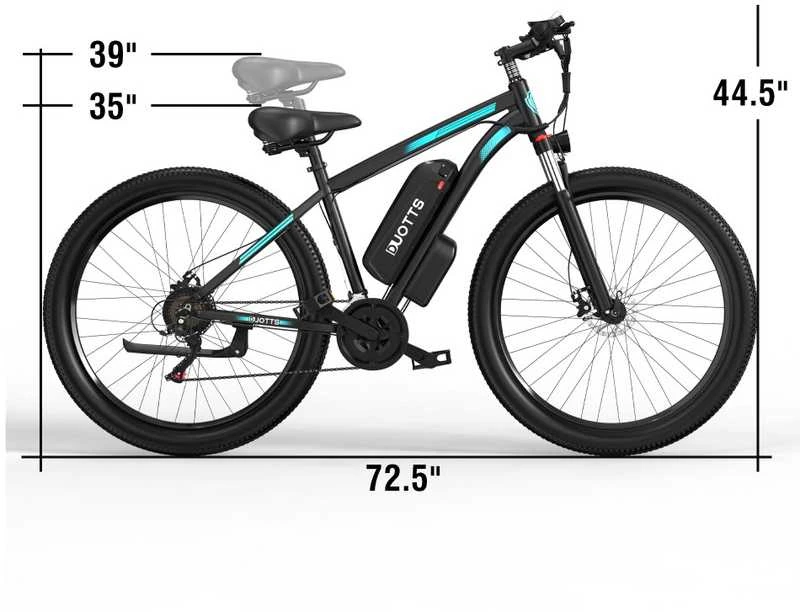 Elektrinis dviratis Duotts C29, 29", 750W, 15Ah, juodas