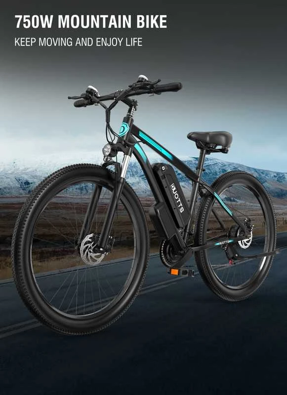 Elektrinis dviratis Duotts C29, 29", 750W, 15Ah, juodas