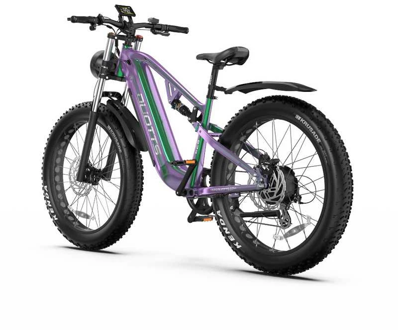 Elektrinis dviratis DUOTTS E26 Hybrid, 26", 750W, 20Ah SAMSUNG, žalias