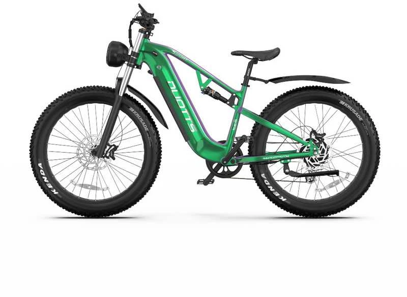 Elektrinis dviratis DUOTTS E26 Hybrid, 26", 750W, 20Ah SAMSUNG, žalias