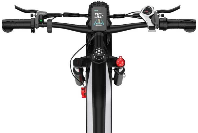 Elektrinis dviratis Duotts F26, 26", 1500W, 17,5Ah LG, pilkas
