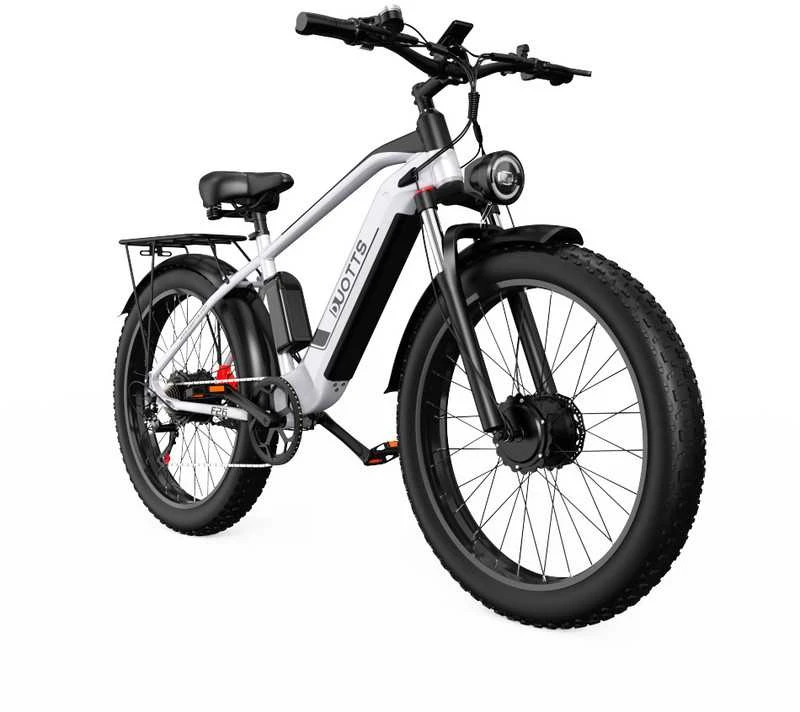 Elektrinis dviratis Duotts F26, 26", 1500W, 17,5Ah LG, pilkas